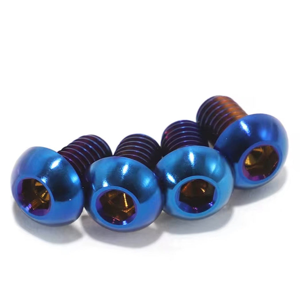 Yozma in10 bash guard titanium bolts