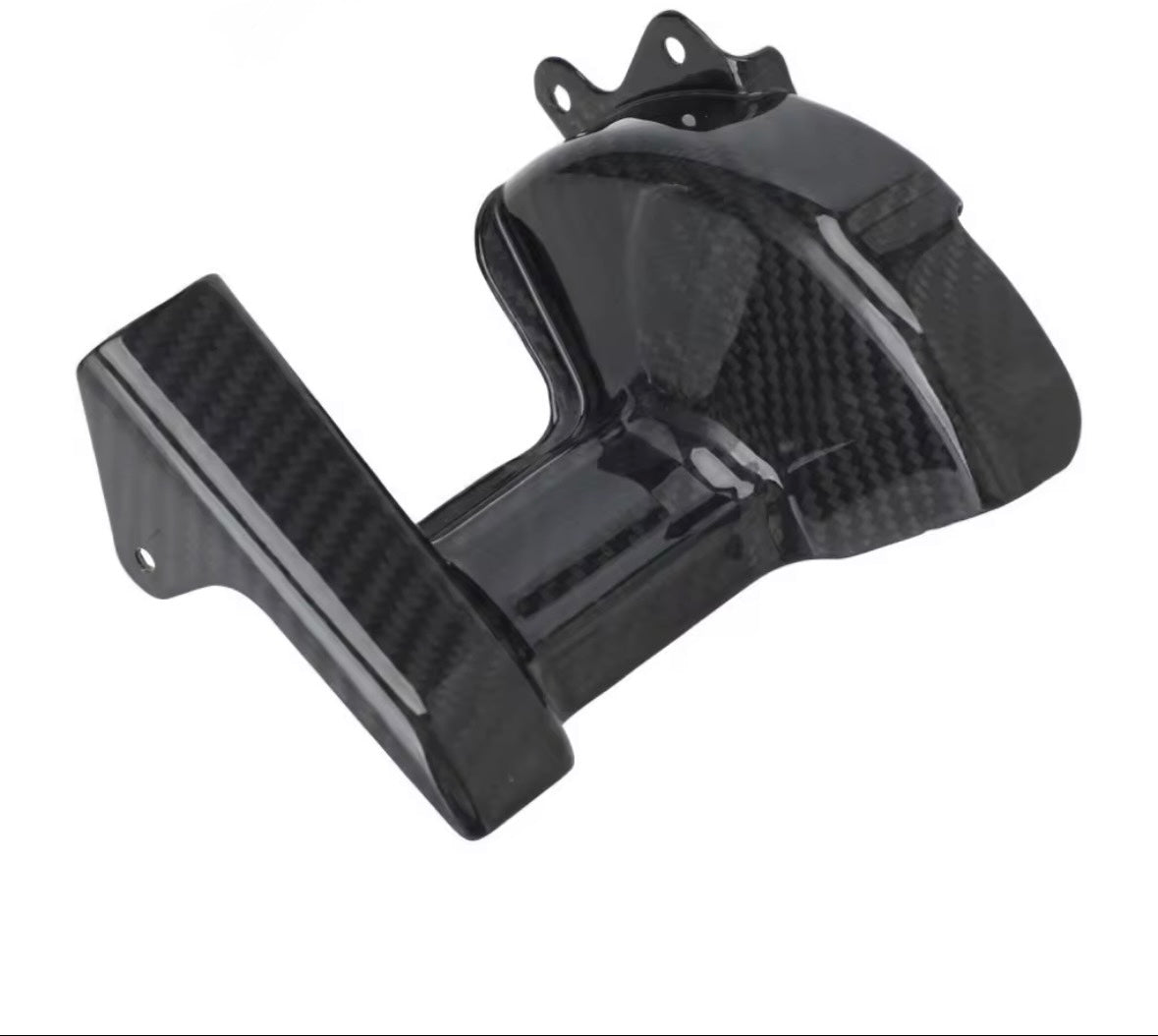 Surron lbx center axle guard relay carbon fiber