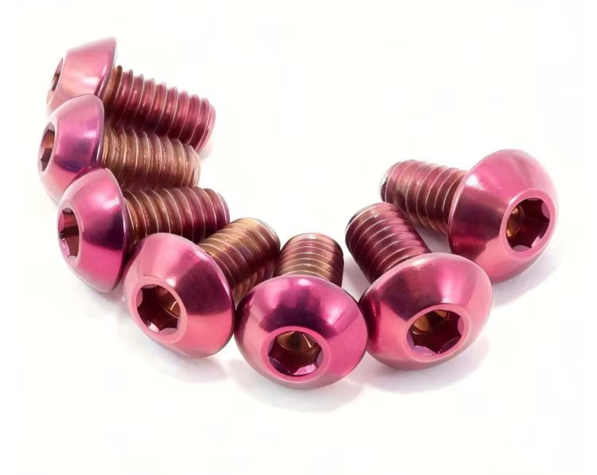 Yozma in10  titanium under seat plastic bolts