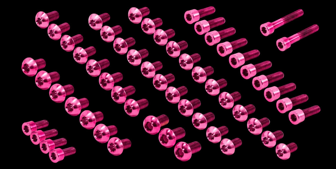 Tuttio complete set of titanium bolts